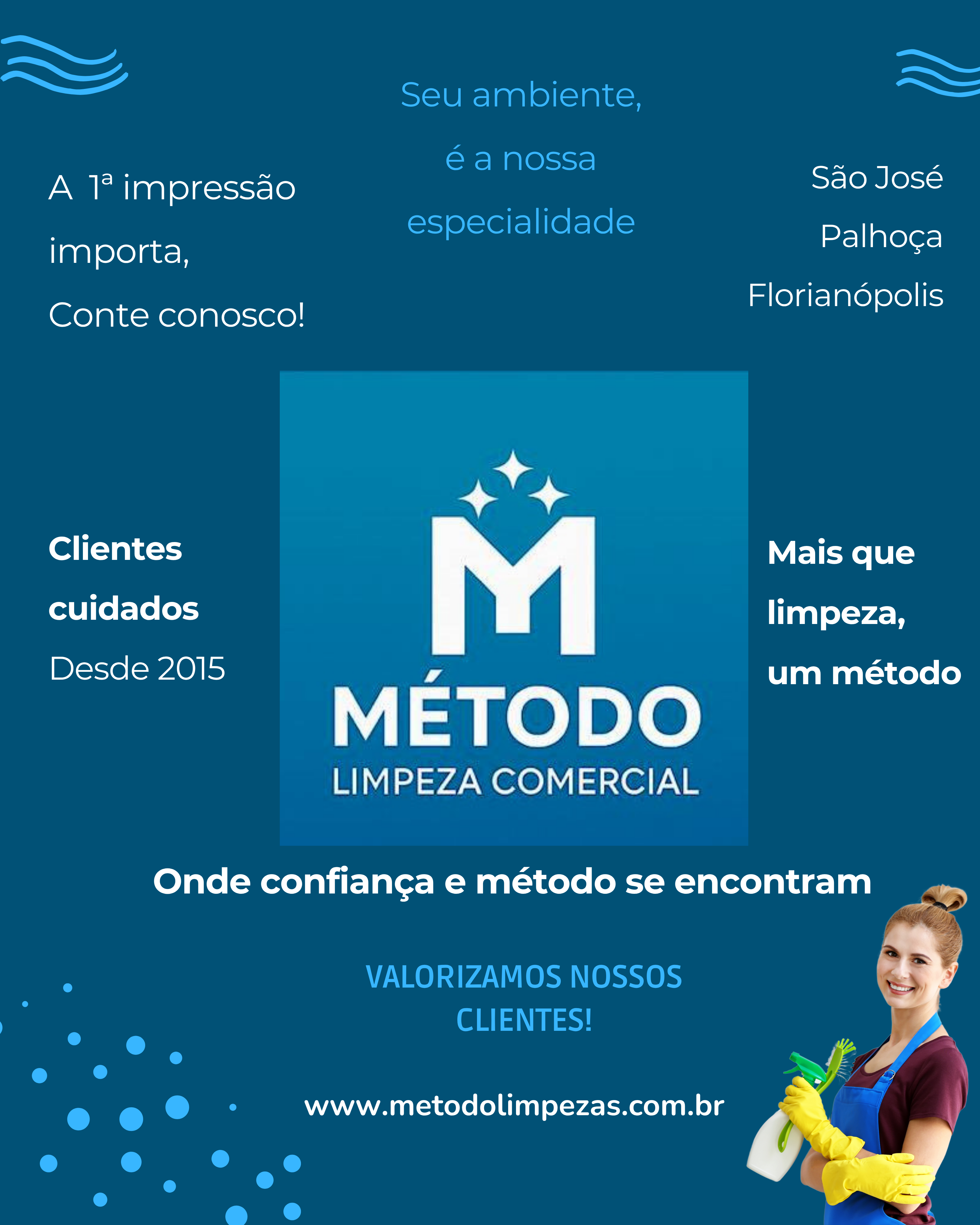 Método Limpezas - Limpeza Comercial